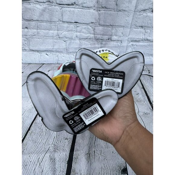 Nightmare Before Christmas Halloween Oogie Sally Jack Skellington Blow Mold Set - Picture 13 of 16